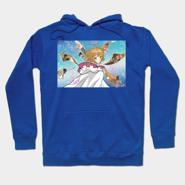 Tsubasa Sakura Hoodie by Cardcaptorkatara